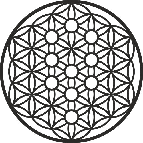 Madera con ánima: Mandalas de pared