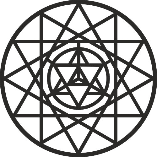 Madera con ánima: Mandalas de pared