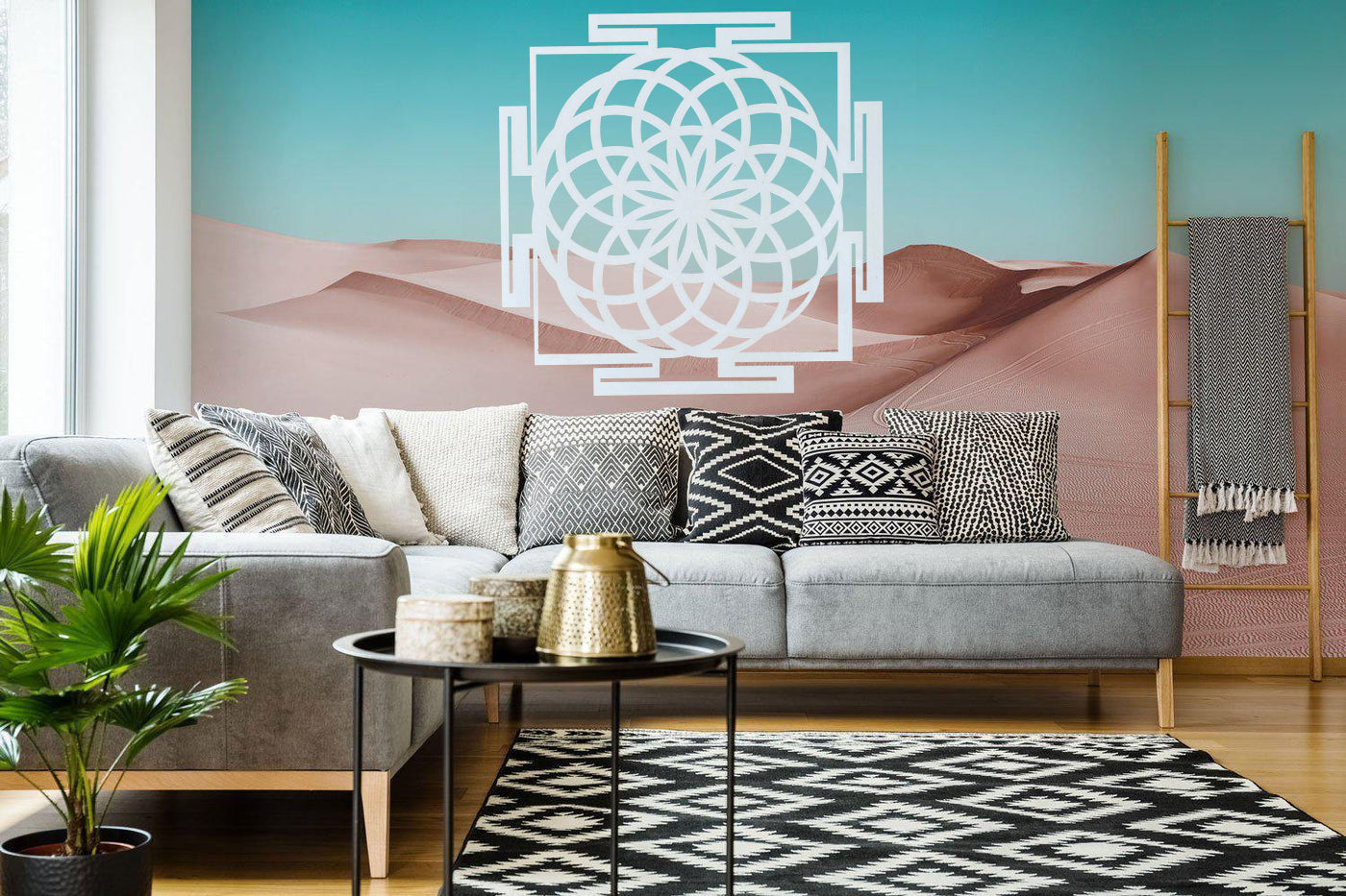 Madera con ánima: Mandalas de pared