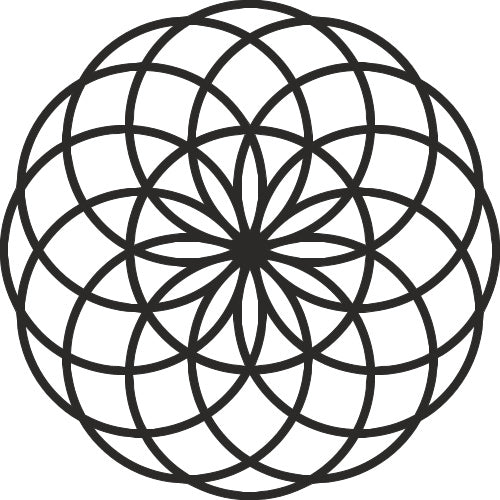 Madera con ánima: Mandalas de pared