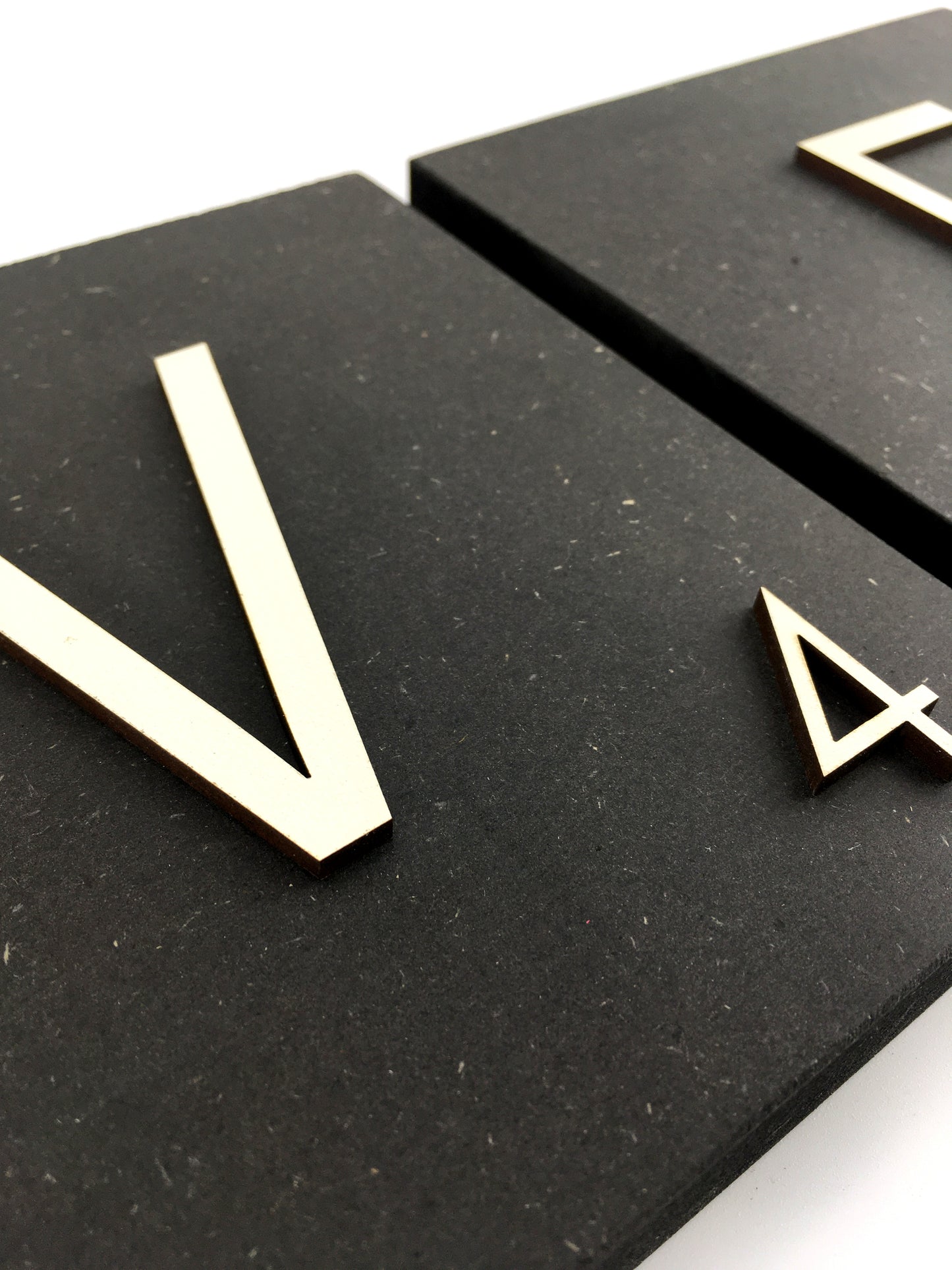 Lletres decoratives Scrabble grans de fusta natural
