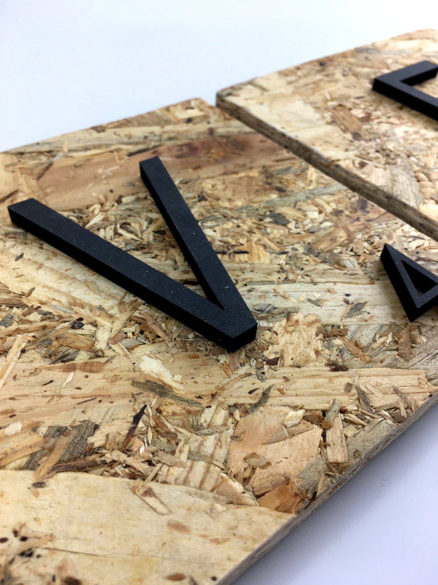 Lletres decoratives Scrabble grans de fusta natural