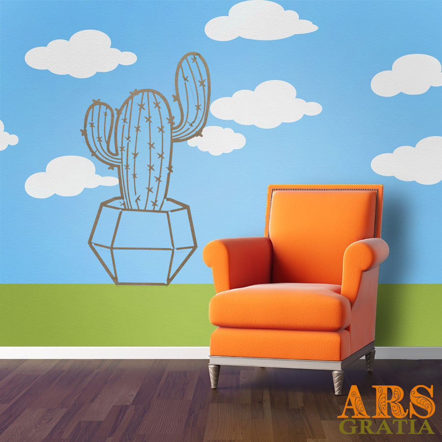 decoración personalizada de madera de color