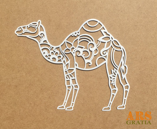Dromedario - Animal geométrico decoración de pared Wall Art